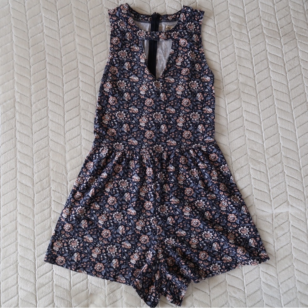 Hollister floral romper